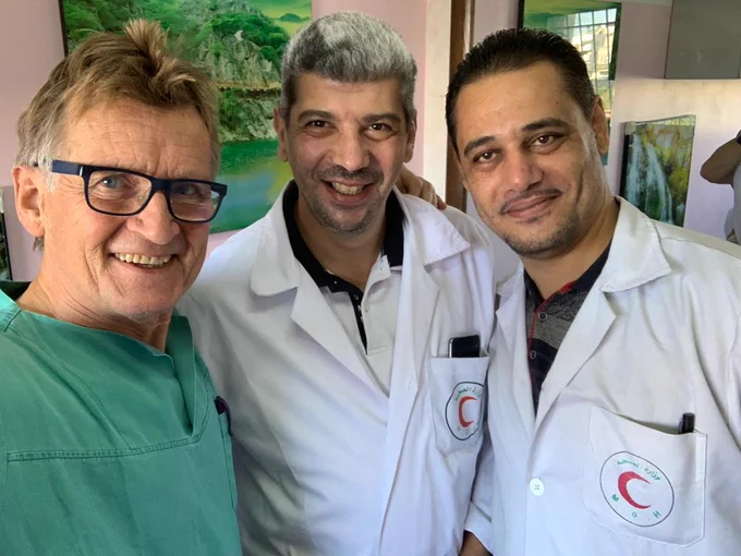 Shifa 2019, Dr. Hani to the right