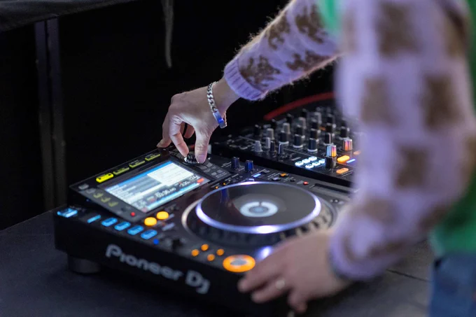 Alexandra Palace's Library Lates: Rhythm Stick Inclusive Club Night, photography by Lloyd Winters. 