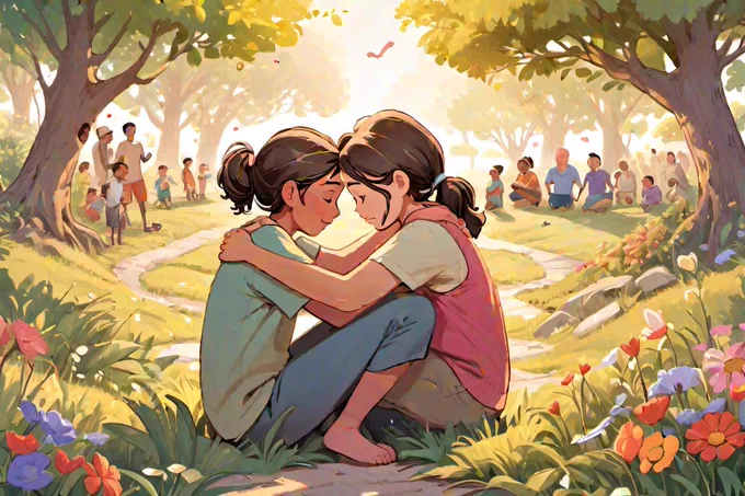 Quote: "You're not alone—embrace caring hearts" 
Description: Signifies an encouragement to seek support from those who care about you. It emphasizes the idea that there are people around you who are willing to offer comfort, understanding, and empathy. It suggests finding solace and strength in the connections with others who genuinely care about your well-being. The phrase promotes the idea of reaching out for support during challenging times.