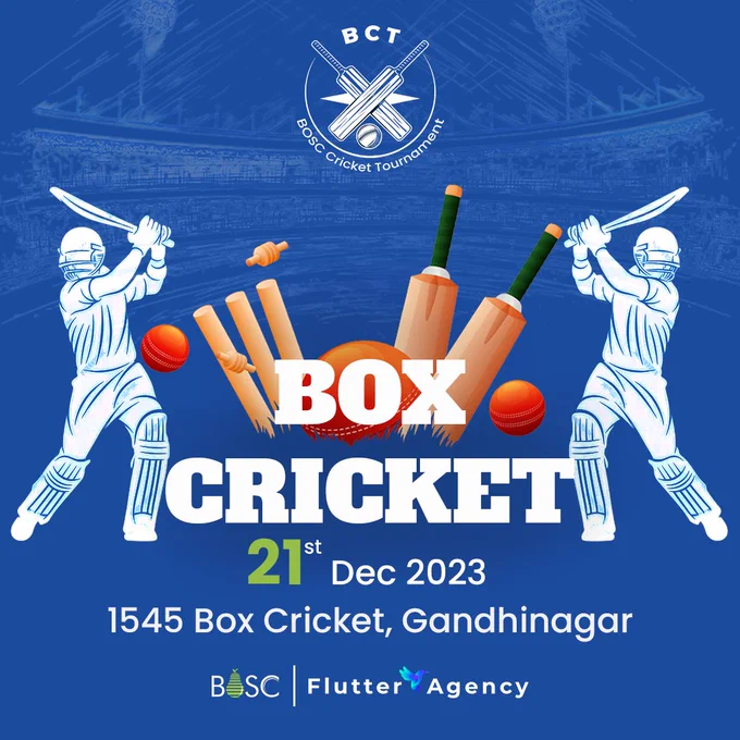 BOSC and Flutter Agency Cricket Tournament-2023