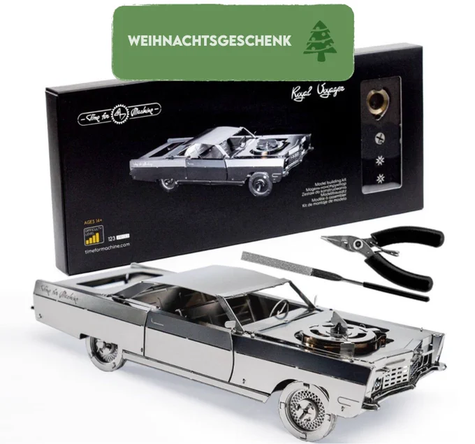 🎄✨ Das perfekte Weihnachtsgeschenk ist da! 🎁 Entdeckt den "Royal Voyager" von @time4machine_official – eine faszinierende Kombination aus Eleganz und Ingenieurskunst. 🚢 Dieses handgefertigte mechanische Modell ist nicht nur ein atemberaubendes Dekorationsstück, sondern auch ein fesselndes Puzzle für Technik-Enthusiasten!

🌟 Mit hochwertigen Materialien gefertigt, begeistert der "Royal Voyager" mit seinen präzisen Mechanismen und detailreichen Elementen. Ein zeitloses Geschenk, das die Freude am Zusammenbauen und Bewundern vereint. 🤩

🔧 Bringe deine kreative Seite zum Vorschein, während du dieses meisterhafte Modell zusammensetzt. Ein unvergessliches Erlebnis für Jung und Alt! 🌈

🚀 Bestelle noch heute und sichere dir dieses einzigartige Weihnachtsgeschenk! 🎅🏽✨ #Time4Machine #RoyalVoyager #Weihnachtsgeschenk #MechanischesWunderwerk #FroheWeihnachten