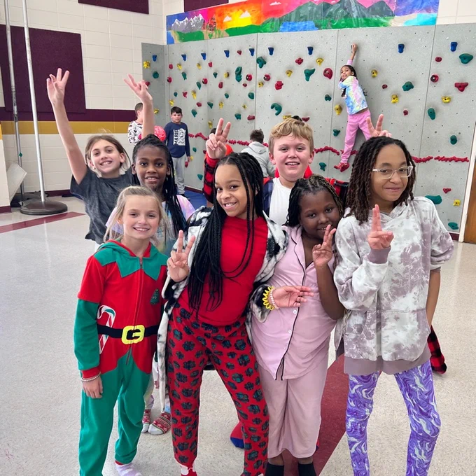 PBIS Celebration with fourth grade!