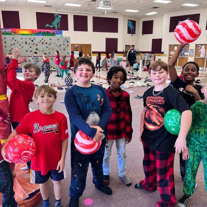 PBIS Celebration with fourth grade!