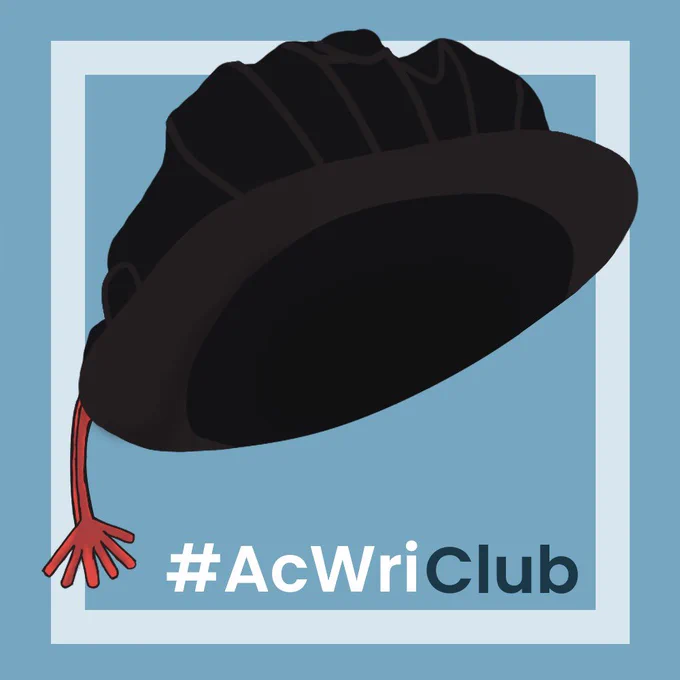 Our #AcWriClub logo