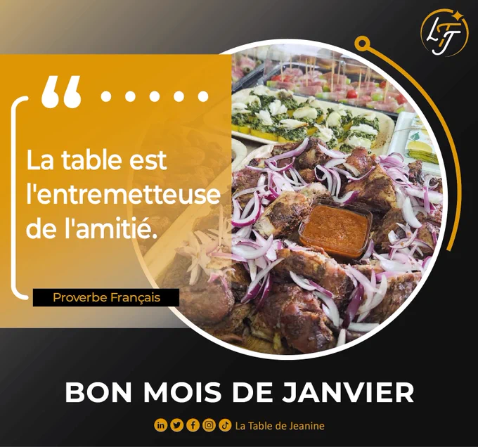 Bon mois de Janvier