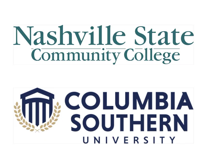Nashville State and Columbia Southern University in Orange Beach, Alabama, have established a partnership allowing 17 different associate degrees and one technical certificate earned at the College to be transferable for graduates seeking a bachelor’s degree with Columbia Southern.