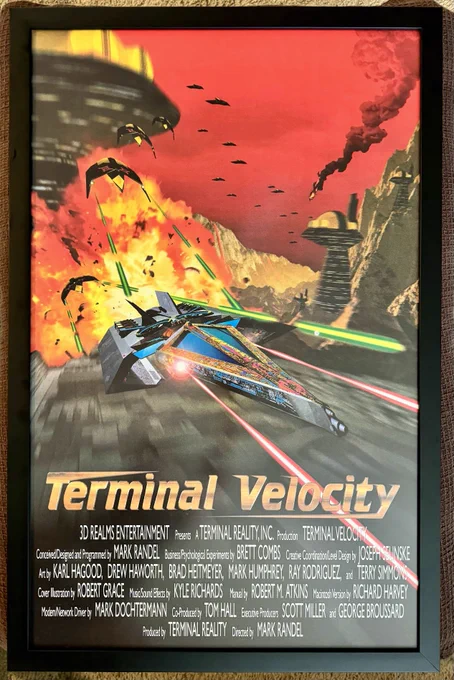 Terminal Velocity Game Poster