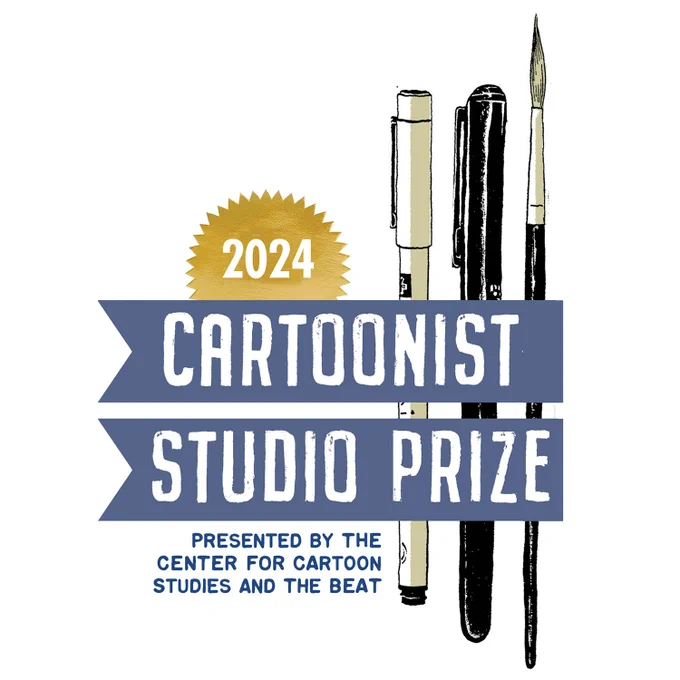 The 12th Cartoonist Studio Prize
The deadline to enter is 1/30!
For more information and to enter, visit: cartoonstudies.org/studioprize
#comics 