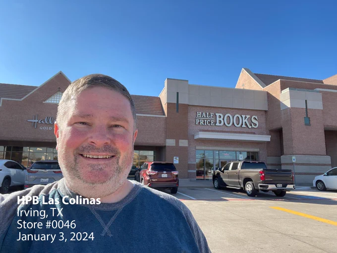HPB Las Colinas, Store 0046, Irving, TX, 1/3/24