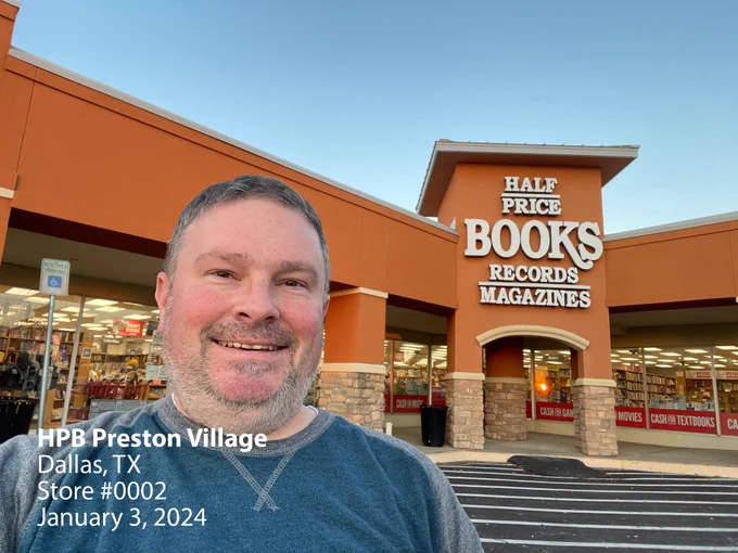 HPB Preston Village, Store 0002, Dallas, TX, 1/3/24