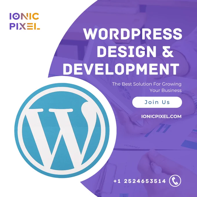 WordPress Design Service by Ionicpixel 