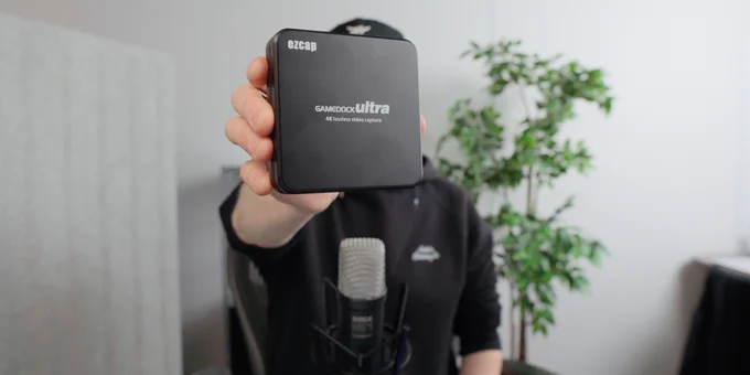 Screenshot aus Video zeigt Capture Card.