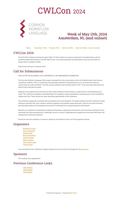 Screenshot of the full page of the current (before) website.