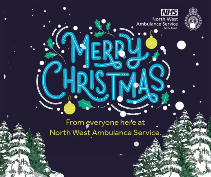 Merry Christmas from everyone here at North West Ambulance Service.