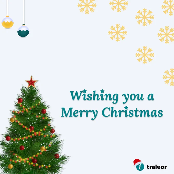 Wishing you a Merry Christmas _ Traleor 