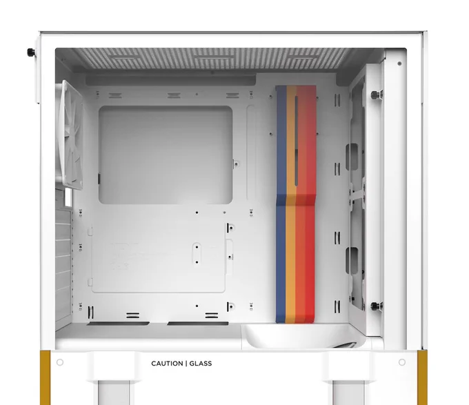 NZXT H5 Flow Starfield PC Case from side