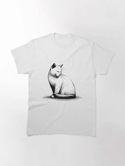 https://www.redbubble.com/es/i/camiseta/Contemplative-Kitty-de-Loveanddraw/156566638.WFLAH?asc=u 