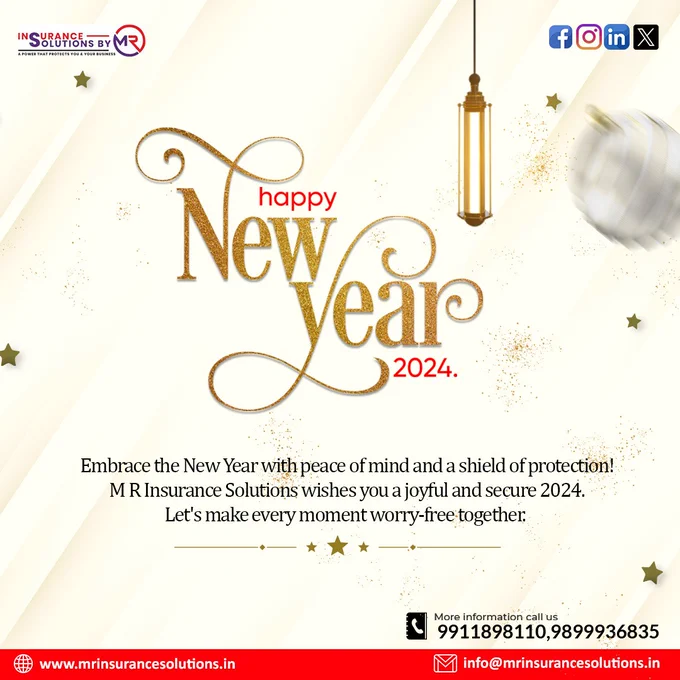 "Embrace a worry-free 𝐍𝐞𝐰 𝐘𝐞𝐚𝐫 with 𝐌 𝐑 𝐈𝐧𝐬𝐮𝐫𝐚𝐧𝐜𝐞 𝐒𝐨𝐥𝐮𝐭𝐢𝐨𝐧𝐬! 🎉 Secure your 𝐩𝐞𝐚𝐜𝐞 𝐨𝐟 𝐦𝐢𝐧𝐝 and protect what matters most. Here's to a year of 𝐜𝐨𝐯𝐞𝐫𝐚𝐠𝐞, 𝐜𝐨𝐧𝐟𝐢𝐝𝐞𝐧𝐜𝐞, and 𝐜𝐨𝐮𝐧𝐭𝐥𝐞𝐬𝐬 𝐩𝐨𝐬𝐬𝐢𝐛𝐢𝐥𝐢𝐭𝐢𝐞𝐬!"
.
.
📞𝐂𝐀𝐋𝐋 𝐔𝐒 𝐍𝐎𝐖 = 9899936835
📩 𝐄𝐦𝐚𝐢𝐥 𝐔𝐬: Corporate.care@mrinsurancesolutions.in
.
.
#MRInsuranceSolutions #newyear #newyearcelebration #celebration #party #joy #happiness #newyear2024 #happynewyer 
Office-619/60, Chattarpur Main Road, Opposite, Yes Bank, New Delhi-110074