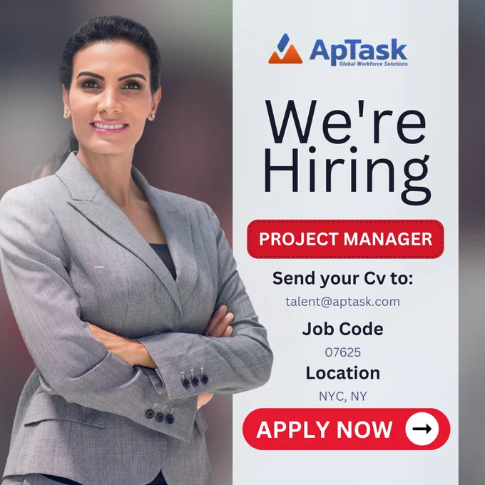 Hiring Project manager- ApTask.com