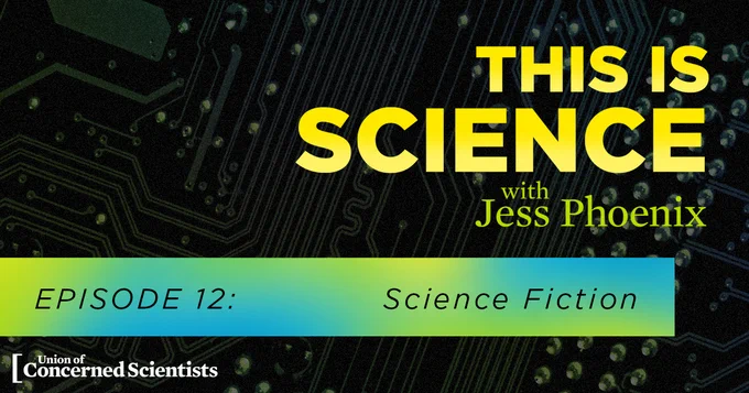 Promotional graphic of Episode 12 of This is Science Podcast