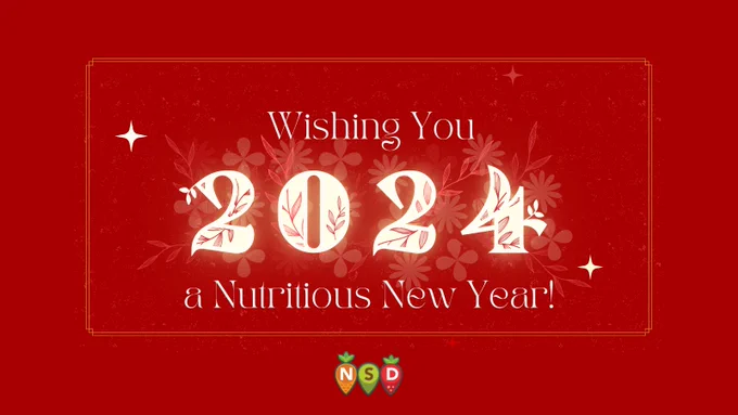Wishing you a Nutritious New Year in 2024!