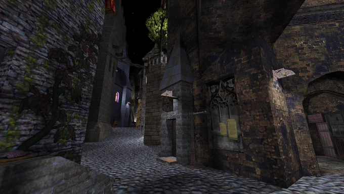 Mod for Thief: The Dark Project - The Black Parade running on my Force Tech engine