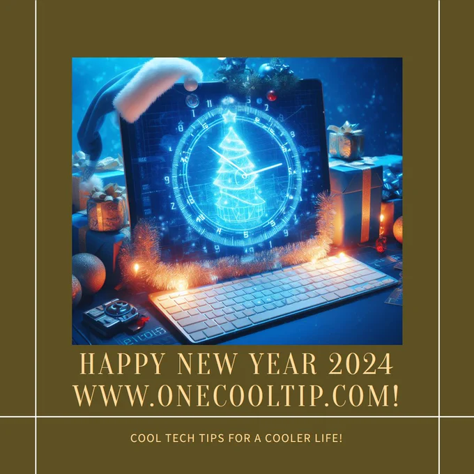 🎉Let's Conquer Tech in 2024!🎉

I made some cool tech strides in 2023 but still battling screen time monsters.

Sharing my 3 tech resolutions for the year (coding adventures and digital detox, here I come!), and I wanna hear yours!

Read my journey and get inspired. 

Let me know your tech resolutions in comments below.

#HappyNewYear #TechResolutions #OneCoolTip @OneCoolTip

https://www.onecooltip.com/2024/01/happy-new-year-2024-at-onecooltip.html 