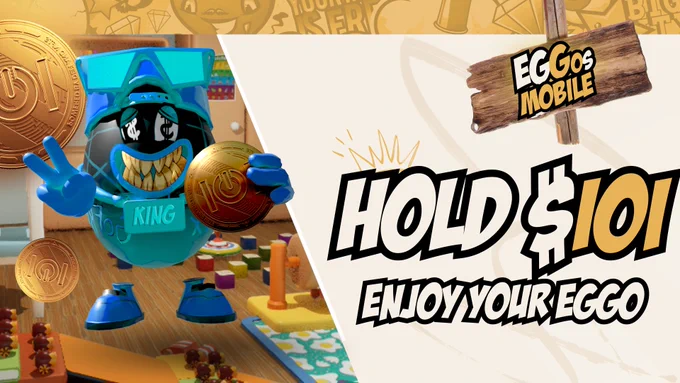 EGGos  - hold $IOI and get free EGGos
