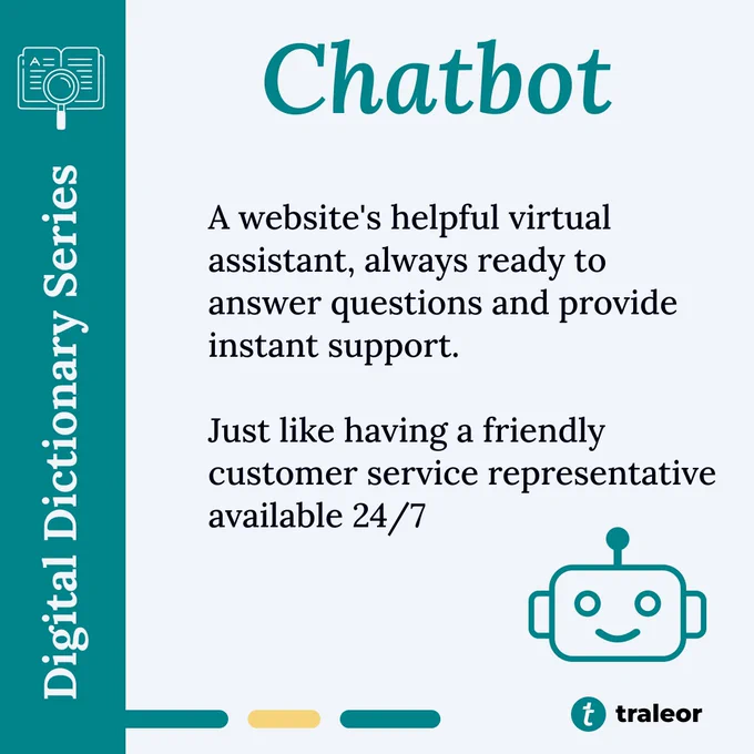 Traleor Digital Dictionary Series _ "Chatbot"