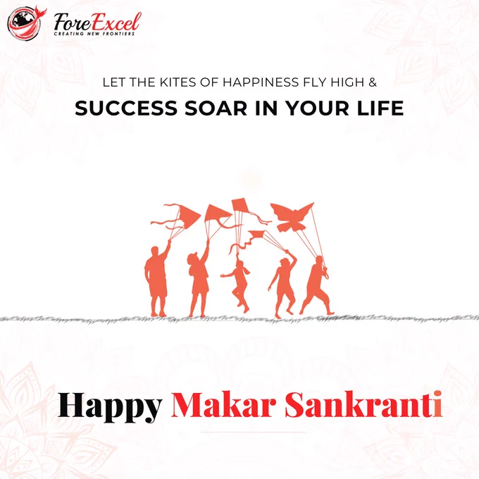 #ForeExcel wishes you and your family abundant joy and prosperity in this #MakarSankranti!