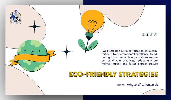 𝐇𝐨𝐰 𝐚𝐛𝐨𝐮𝐭 "𝐄𝐜𝐨-𝐟𝐫𝐢𝐞𝐧𝐝𝐥𝐲 𝐒𝐭𝐫𝐚𝐭𝐞𝐠𝐢𝐞𝐬: 𝐓𝐡𝐞 𝐏𝐨𝐰𝐞𝐫 𝐨𝐟 𝐈𝐒𝐎 𝟏𝟒𝟎𝟎𝟏?

ISO 14001 A passport to a sustainable future.

ISO 14001 isn't just a certification; it's a commitment to environmental excellence. By adhering to its standards, organisations embrace sustainable practices, reduce environmental impact, and foster a green culture.

Get in Touch:
🌐: www.mwhgcertification.co.uk/
✉️: info@mwhgcertification.co.uk
☎️: 020 8090 4209

