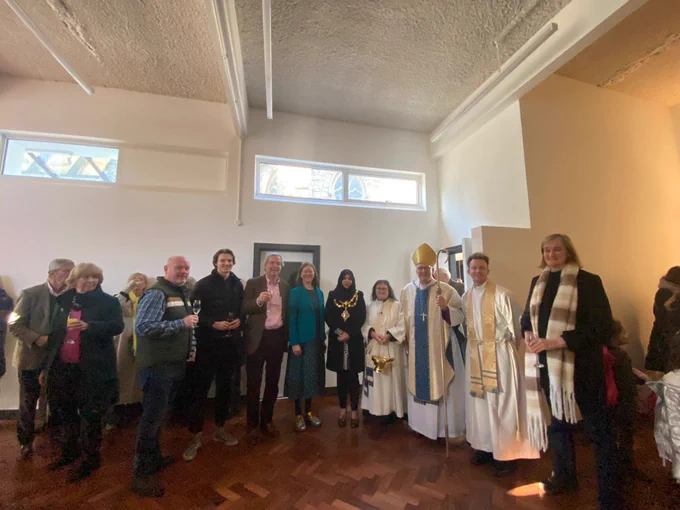 Fleur Anderson MP at St Margaret’s Church in Putney