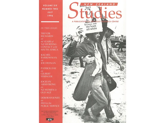 Cover of the journal 'New Zealand Studies'.