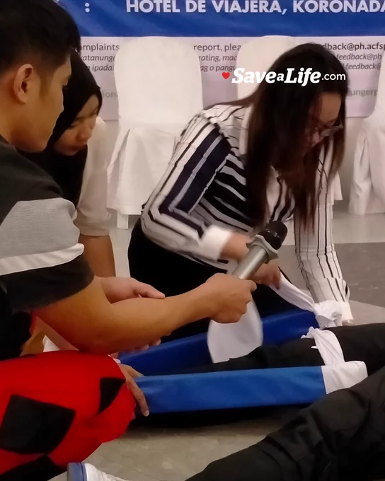 SALI Trainers life-saving training events. SaveaLife.com and Disque Foundation Partners.