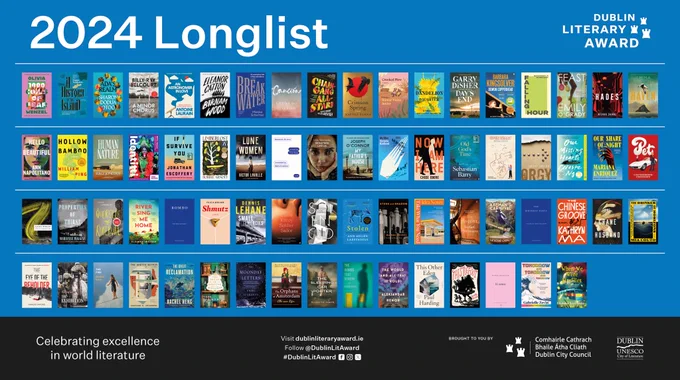 All the longlisted books’ covers in one graphic