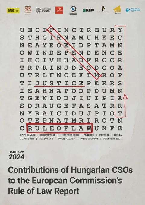 Contributions of Hungarian CSOs to the European Commission's Rule of Law Report