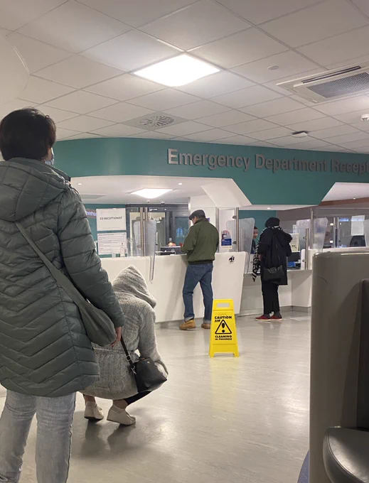 Image of A&E reception
