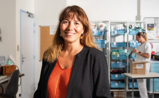 Portrait Elsa Blanc, directrice adjointe des ressources humaines de l’AP-HM. Crédit photo Anne Loubet