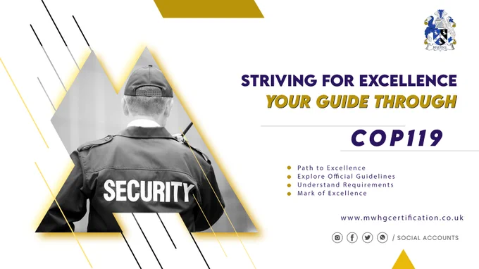 𝐒𝐭𝐫𝐢𝐯𝐢𝐧𝐠 𝐟𝐨𝐫 𝐄𝐱𝐜𝐞𝐥𝐥𝐞𝐧𝐜𝐞: 𝐘𝐨𝐮𝐫 𝐆𝐮𝐢𝐝𝐞 𝐭𝐡𝐫𝐨𝐮𝐠𝐡 𝐂𝐎𝐏𝟏𝟏𝟗

🌟 𝐂𝐎𝐏𝟏𝟏𝟗: 𝐘𝐨𝐮𝐫 𝐏𝐚𝐭𝐡 𝐭𝐨 𝐄𝐱𝐜𝐞𝐥𝐥𝐞𝐧𝐜𝐞
Stay compliant and excel with COP119 a guide to success!

✅ 𝐄𝐱𝐩𝐥𝐨𝐫𝐞 𝐎𝐟𝐟𝐢𝐜𝐢𝐚𝐥 𝐆𝐮𝐢𝐝𝐞𝐥𝐢𝐧𝐞𝐬: 
Start by diving into official documentation, laying the foundation for top-tier compliance.

📖 𝐔𝐧𝐝𝐞𝐫𝐬𝐭𝐚𝐧𝐝 𝐑𝐞𝐪𝐮𝐢𝐫𝐞𝐦𝐞𝐧𝐭𝐬, 𝐆𝐚𝐢𝐧 𝐚𝐧 𝐄𝐝𝐠𝐞: 
Delve deep into details, understanding requirements to stand out competitively.

🛡️ 𝐂𝐎𝐏𝟏𝟏𝟗: 𝐌𝐚𝐫𝐤 𝐨𝐟 𝐄𝐱𝐜𝐞𝐥𝐥𝐞𝐧𝐜𝐞: 
Your commitment speaks volumes, showcasing dedication to quality and ethics.

Get in Touch:
🌐: www.mwhgcertification.co.uk/
✉️: info@mwhgcertification.co.uk
☎️: 020 8090 4209 