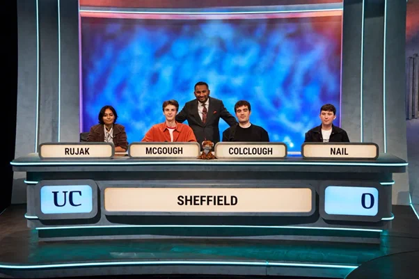 Sheffield team on University Challenge
