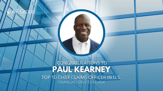 Paul Kearney, Top 10 Chief Claims Officer in U.S., Financial Services Review