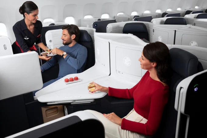 Nouvelle cabine Business Air France