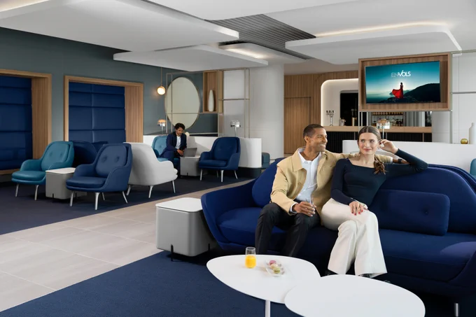 Nouveau salon Air France à San Francisco