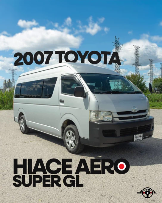 🚌 2007 Toyota Hi Ace: The reliable workhorse! This van isn't just about utility; it's about enduring quality and relentless performance. A true testament to Toyota's reliability and a cult favorite among travelers and businesses alike! 🌍
