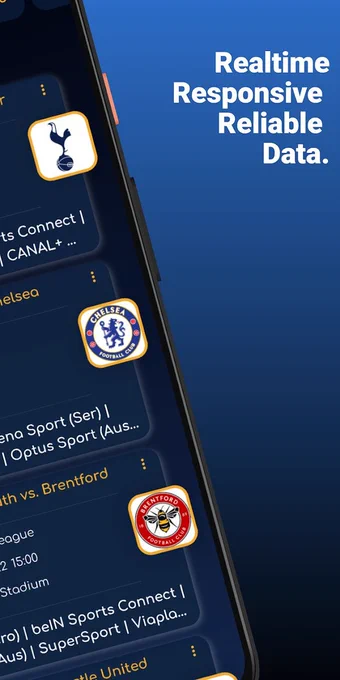 ScoreStack - the Live Football Data app, out on Android, iOS, Amazon.