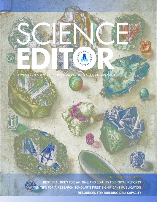 DECEMBER 2023 • VOL. 46 NO. 4 Issue of Science Editor