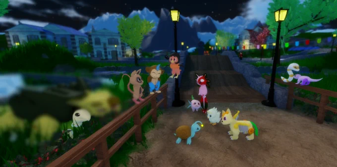An image shot from the current version of Feterian Triumph, featuring 10 remodeled Feterians, along with the addition of pre-evolutions to two of them, those being Axchant and Kuripa. 