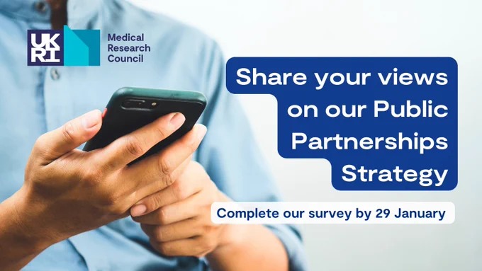 Share your views on our Public Partnerships Strategy
Complete our survey by 29 January