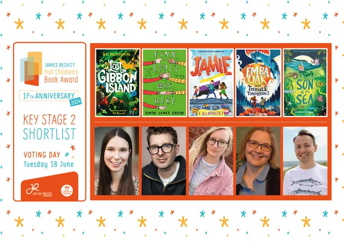 James Reckitt Hull Children's Book Award 2024 KS2 shortlist
