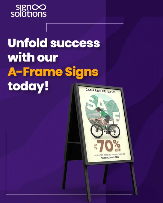 Our A-Frame Signs are the perfect way to draw attention and make a lasting impression. Elevate your signage game effortlessly. 
Contact: 📞943-SIGNs (7446) 

#AFrameSigns #StandOutMessaging #SignSolutions #signage #cayman #caymanislands #marketing #promotion #brand #signagemaker #signagedesign #customdesigns #signsforbusiness #versatile